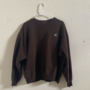 Brown champion sweatshirt